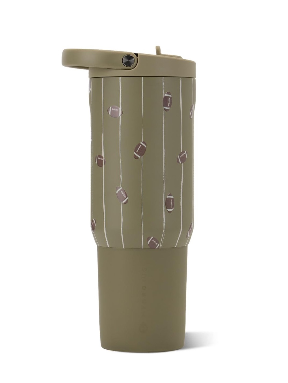 HydroJug Sport 20 oz Football Green Insulated Stainless Steel Water Bottle NEW